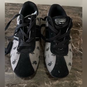 US Polo Assn Women Shoes Sneakers. Darlene. 5.5-6. Black/Gray.